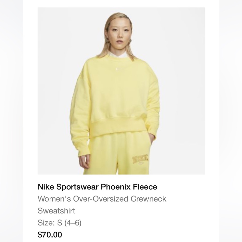 Nike Sportswear Phoenix Fleece Women's Over-Oversized Crewneck Sweatshirt